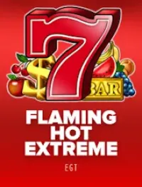 flaming hot extreme slot logo