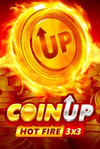 coin up hot fire game logo