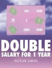 double salary for 1 year - logo
